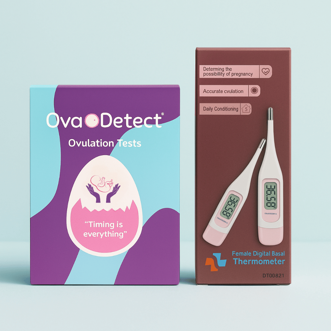 Ovulation Kit - Thermometer & Ovulation Strips