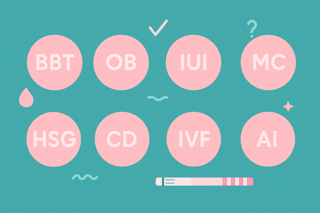 Your A–Z guide to fertility acronyms and abbreviations