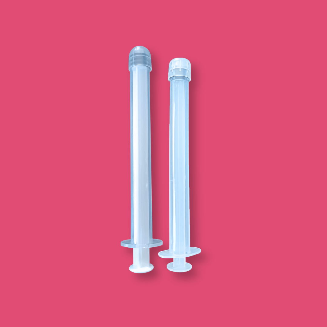 Front Inseem InsemiAid Insemination Syringe - 13cm Round Tip Fertility Syringe ...