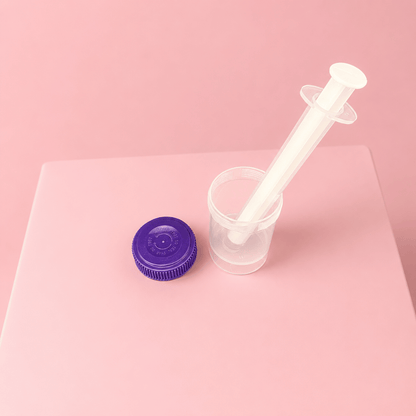 InsemiAid Insemination Syringe - 13cm Round Tip Fertility Syringe