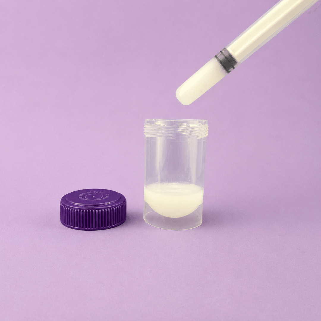 InsemiAid Insemination Syringe - 13cm Round Tip Fertility Syringe
