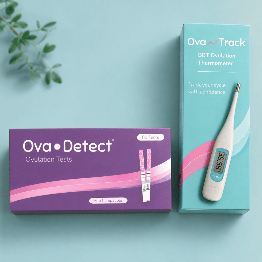 Ovulation Kit - BBT Thermometer & Ovulation Strips