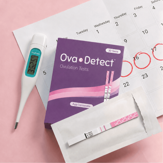 Ovulation Kit - BBT Thermometer & Ovulation Strips