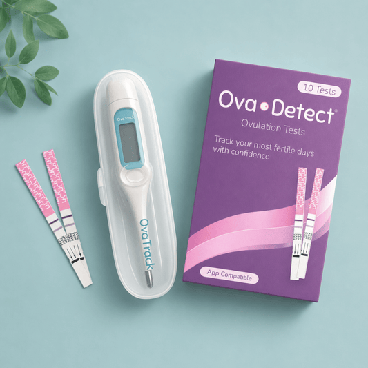 Ovulation Kit - BBT Thermometer & Ovulation Strips